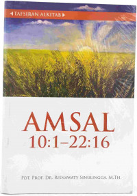 Image of Tafsiran Alkitab: Amsal 10:1 - 22:16