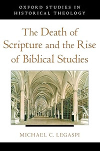 Image of The Death of Scripture and the Rise of Biblical Studies