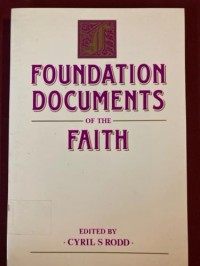 Image of Foundation Documents of the Faith