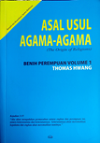Image of Asal Usul Agama - Agama: benih perempuan volume 1