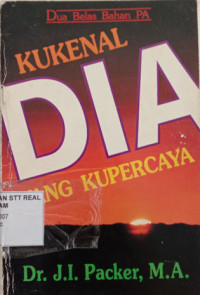 Image of KuKenal Dia Yang Kupercaya