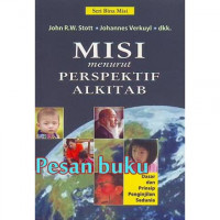 Image of MISI MENURUT PERSPEKTIF ALKITAB