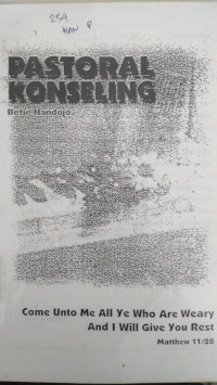 Image of PASTORAL KONSELING