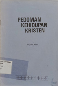 Image of Pedoman Kehidupan Kristen