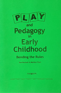 Image of Play And Pedagogy In Early Childhood