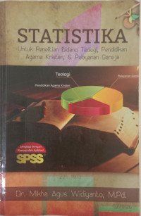 Image of STATISTIKA: Untuk Penelitian Bidang Teologi, Pendidikan Agama Kristen, Dan Pelayanan Gereja