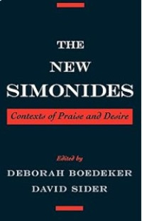 Image of The New Simonides: Contexts of Praise and Desire