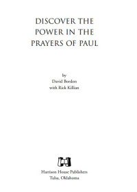 Image of Discover Power In The Prayers of Paul