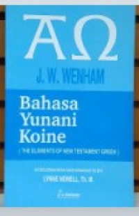 Image of Bahasa Yunani Koine