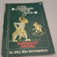 Image of ETIKA SEDERHANA UNTUK SEMUA: Perkenalan Pertama