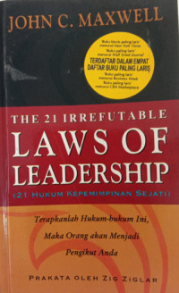 Image of THE 21 IRREFUTABLE LAWS OF LEADERSHIP