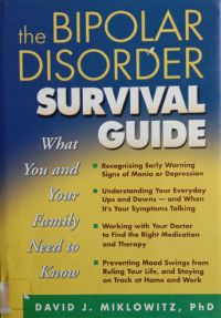 Image of THE BIPOLAR DISORDER SURVIVAL GUIDE