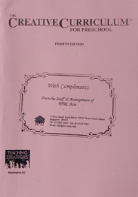 Image of The Creative Curriculum For Preschool