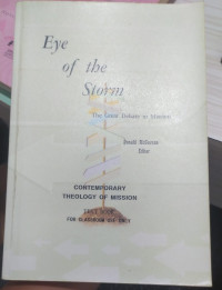 Image of Eye Of The Storm: The Great Debate In Mission