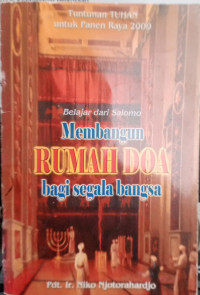 Image of MEMBANGUN RUMAH DOA BAGI SEGALA BANGSA