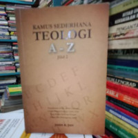 Image of KAMUS SEDERHANA TEOLOGI A-Z JILID 2
