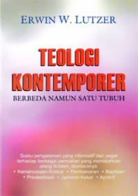 Image of Teologi Kontemporer: Berbeda Namun Satu Tubuh