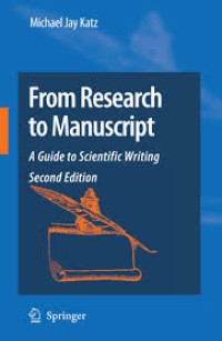 Image of From Research to Manuscript